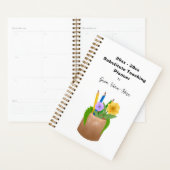 Ersatzschullehrer Pencils Blume Planer (Anzeige)