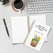 Ersatzschullehrer Pencils Blume Planer