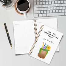 Ersatzschullehrer Pencils Blume