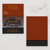 Ersatzteilbestellkarte Visitenkarte (Vorne/Hinten)