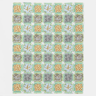 Ersatzteile-Imitat-Quilt Fleecedecke