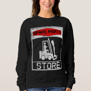 Ersatzteile Leg Amputierte im Store Sweatshirt