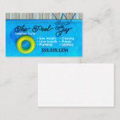 Ersatzteilkarte für Pool Visitenkarte (Vorne/Hinten)