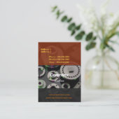 Ersatzteilstandkarte Visitenkarte (Stehend Vorderseite)