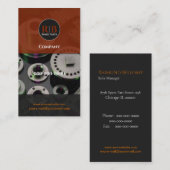 Ersatzteilstandkarte Visitenkarte (Vorne/Hinten)