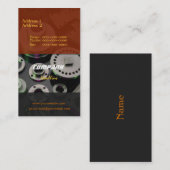 Ersatzteilstandkarte Visitenkarte (Vorne/Hinten)