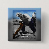 Ersatzzahnarzt Button (Vorderseite)