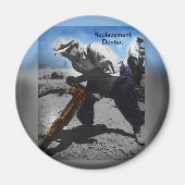 Ersatzzahnarzt Magnet (Vorne)