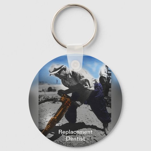 Ersatzzahnarzt Schlüsselanhänger (Vorderseite)