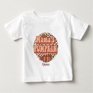 Erschaffen Sie Ihren eigenen Groovy Mama's Pumpkin Baby T-shirt