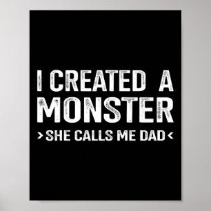 Erschaffenes Monster ruft mich Vater von Tochter-V Poster