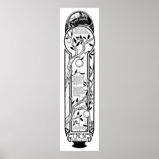 Erschaffungstag 3 poster (Vorne)