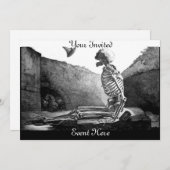 Erscheinen Sie Ihre tote Einladung (Vorne/Hinten)