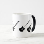 Erscheinende Gitarren, die Tasse verwandeln (VorderseiteRechts)