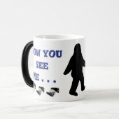 Erscheinende und verschwindene Bigfoot-Tasse! Verwandlungstasse (Vorderseite Links)
