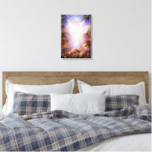 Erscheinung, Angel Art Print auf Leinwand (Insitu (Schlafzimmer))