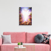 Erscheinung, Angel Art Print auf Leinwand (Insitu (Wohnzimmer))