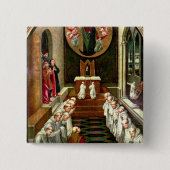 Erscheinung der Jungfrau zu einer Gemeinschaft Button (Vorderseite)