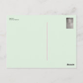 Erscheinung Postkarte (Rückseite)