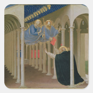 Erscheinung von SS. Peter und Paul zu St. Quadratischer Aufkleber
