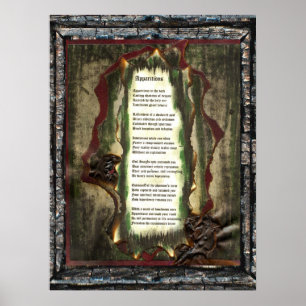 Erscheinungen Poster