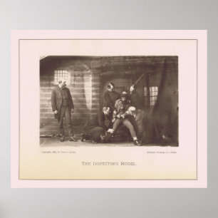 Erschießen von erzwungener Tasse - Viktorianisches Poster