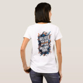 Erschließen Sie Ihr Potenzial: Glauben Sie, Sie kö T-Shirt (Schwarz voll)