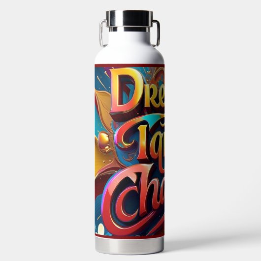 "Erschließen Sie Ihr Potenzial" Trinkflasche (Vorderseite)