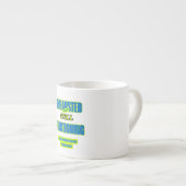 Erschöpft, aber immer noch funktionierende Tasse (Vorderseite Rechts)