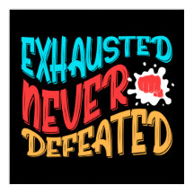 Erschöpft, nie besiegt