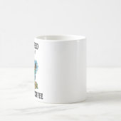 erschöpft von Kaffee Kaffeetasse (Mittel)