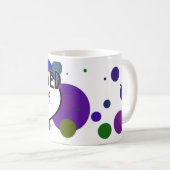 ERSCHÖPFTE Mutter der Zwillings-Tasse Kaffeetasse (VorderseiteRechts)