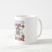 Erschöpfte Mutter ist Kostüm Halloween Hexe Kaffee Kaffeetasse (VorderseiteRechts)