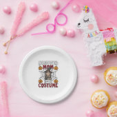 Erschöpfte Mutter ist Kostüm Halloween Hexe Kaffee Pappteller (Party)