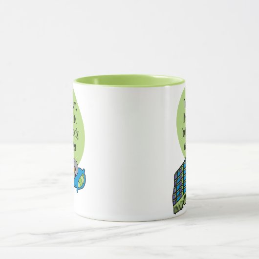 Erschöpfte Taube Tasse (Zentrum)