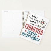 Erschöpfte Zahnärztin Planer (Anzeige)