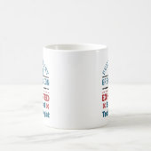 Erschöpfter Chirurgischer Techniker Funny Scrub Te Kaffeetasse (Mittel)