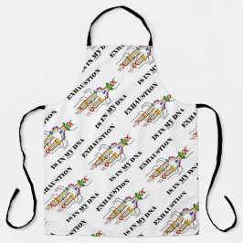 Erschöpfung ist in meinem DNA Genetik Geek Spaß Schürze