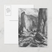 Erschöpfung Postkarte (Vorne/Hinten)