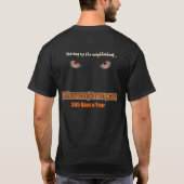 Erschrecken herauf die Nachbarschaft T-Shirt (Rückseite)