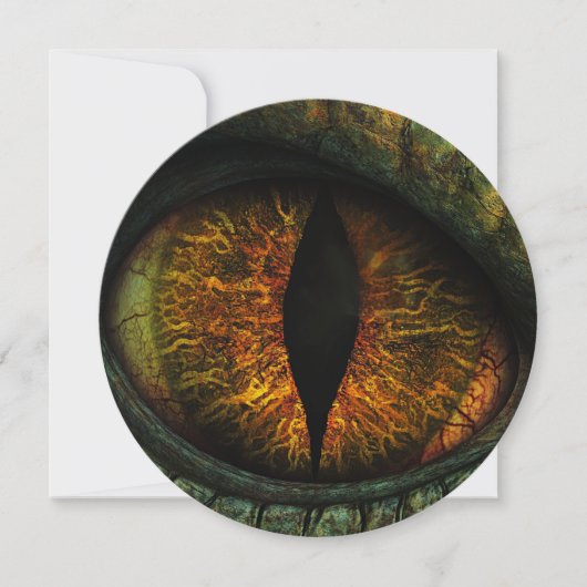 🦖 erschreckender Halloween-Bash Einladung (Vorderseite)