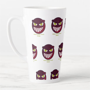 Erschreckendes Monster schläft nie Milchtasse