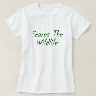 Erschrickt die wild lebenden Tiere T-Shirt