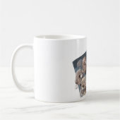 Erschrockene Zombies Kaffeetasse (Links)