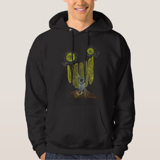 Erschrockener Häschen Hoodie