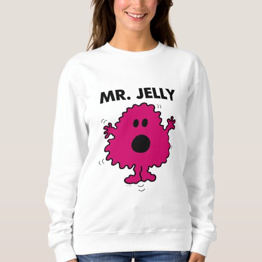 Erschrockener u. nervöser Herr Jelly Sweatshirt (Vorderseite)