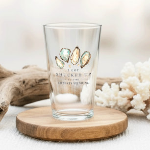 erschüttert   Oyster-Gastgeschenk Hochzeit Glas
