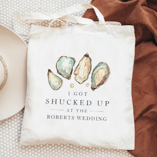 erschüttert Oyster-Gastgeschenk Hochzeit Tragetasche