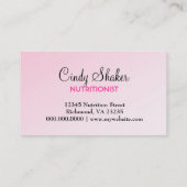 Erschütterung 311 es oben visitenkarte (Rückseite)