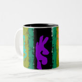 Erschütterungen ~ moderne Kunst ~ Tasse (Vorderseite Links)